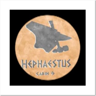 Hephaestus cabin 9 percy jackson Posters and Art